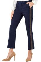  Denim Trouser With Embroidery