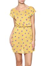  Mustard Bird Dress
