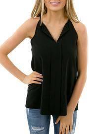 Pleat Black Top