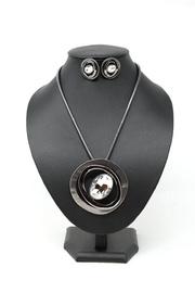Crystal Pendant Necklace-set