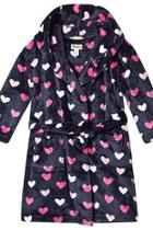  Lovey Hearts Fleece Robe