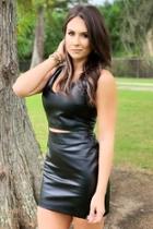  Christina Leather Dress