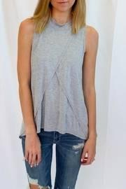  Soft Grey Sleeveless Top