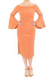  Coral Flare Dress