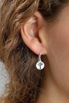  Tree Silver-plated Earrings