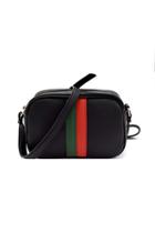  Green And Red Stripe Crossbody