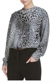  Grey Leopard Pullover