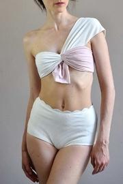  White Pink Bikini