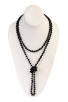  Rondelle-beads Longline-necklace