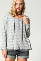  Brushed Knit Pullover