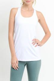  Strappy X-back Mesh Pocket Tank