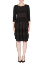  Banded Pattern Dress