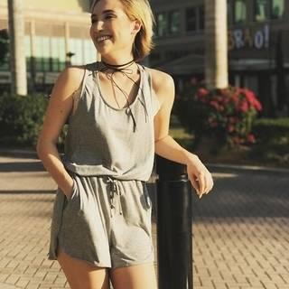  Gray Sheena Romper