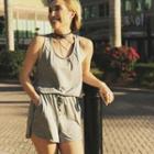 Gray Sheena Romper