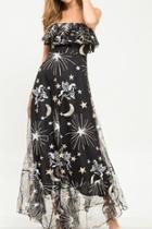  Strapless Space Dress