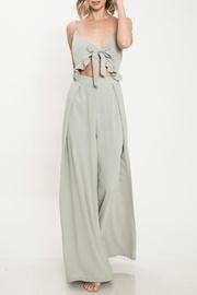  Olive Tie Jumpsuit