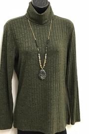  Rib Knit Turtleneck