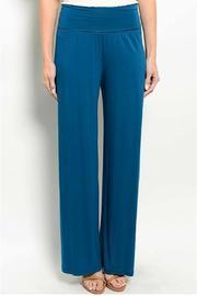  Teal Straight Pants