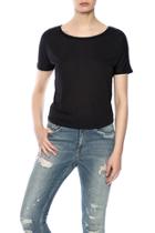  Open Back Short Sleeve Tee