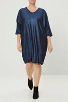  Metallic Jersey Dress
