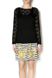  Lace Overlay Top