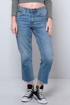  Straight Cropped Jeans