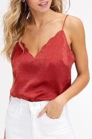 Scallop Neckline Cami-top