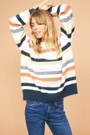  Multicolor Stripe Sweater