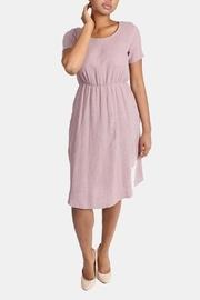  Mauve Linen Dress