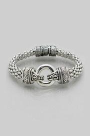  Burnished Silver Bracelet