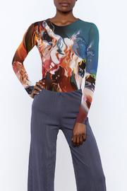  Flame Print Tee