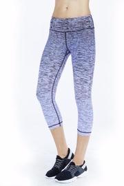  Lilac Jacquard Capri