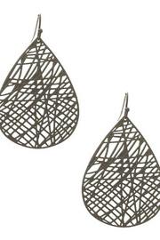  Multi-lined Teardrop Earrings