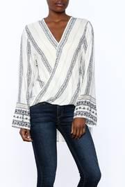  Wrap High Low Top