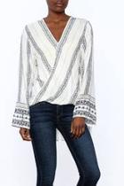  Wrap High Low Top