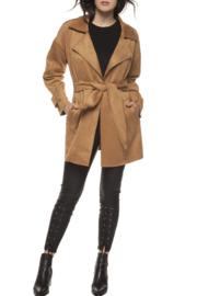  Suede Like Trench