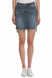  High Low Denim Skirt
