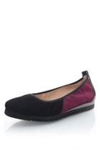  Color-blocked Flat