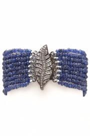  Iolite Diamond Bracelet