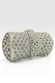  Clear-crystal Cylinder Bag