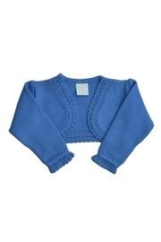  Blue Knitted Bolero