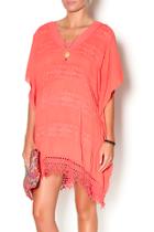  Embroidered Poncho Dress