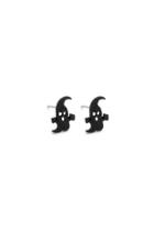  Black Ghost Earrings