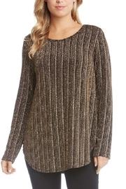 Metallic Striped Tee