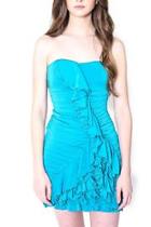  Bright Ruffle Dress