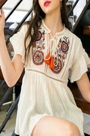  Grecia Embroidered Blouse