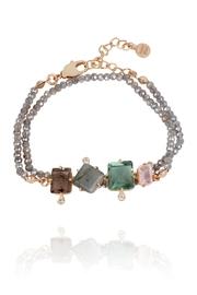  Gemstone Wrap Bracelet