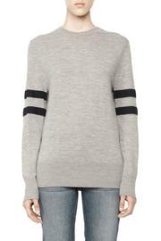  Merino Stripe Crewneck