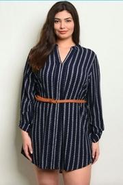  Springtime Tunic Navy