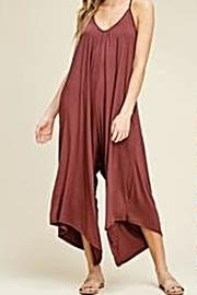  Wine Color Jumpsuit